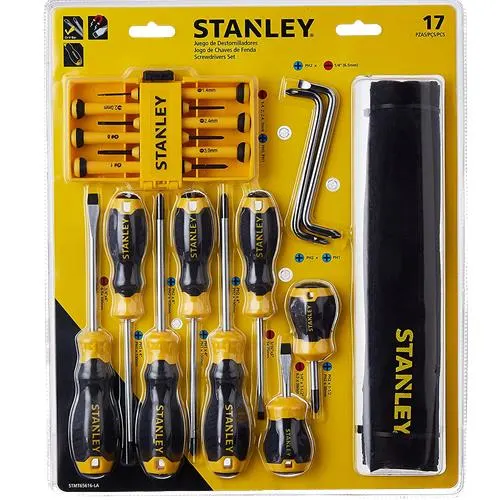 STANLEY 17-PIECES SCREWDRIVER SET in Greece