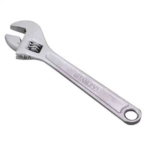 STANLEY 100MM CHROME PLATED ADJUSTABLE WRENCH in India